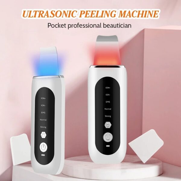Electric Skin Scraping hine with Micro Current for Removing Blackhead Keratin and Cleaning Pores Importing Beauty Equipment