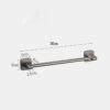 c305f2f6bcfdd080 1PC Perforated Suction Cup, Wall Mounted Storage Rack, Toilet Storage, Bathroom Towel Rod