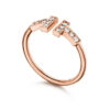 c322c3adc14464a5 Designer Plated Wire for Women Mens Wedding Open with Month-of-pearl Diamond Ring Titanium Sier Rose Gold