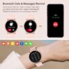c3250a4777bf7c41 Bluetooth Call Smart Watch Women Custom Dial Steel Watches Men Sports Fiess Tracker Heart Rate Smartwatch For Android IOS G35