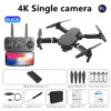 c33a0d4882de3046 Professional Drone E88 4k wide-angle HD camera WiFi fpv height Hold Foldable RC quadrotor helicopter Camera-free children's toys