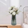 Faux Flowers in Vase,Artificial Flowers in Vase,Table Centerpieces for Dining Room,Flower Centerpieces for Tables,Fake Flowers with Vase,Kitchen Table Decor,Coffee Table Decor