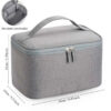 1pc Business Trip Men's Toiletry Double Layer Large Capacity Cosmetic Oxford Cloth Storage Bag Portable Handbag