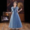Kids for Girls Costumes Wedding Birthday New Year Party Evening Elegant Princess Summer Children’s Dress 4-12 Yrs K103