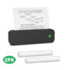 Portable Mini No Ink Printing A4 for Phone PC Tattoo Transfer Printer or 5PK Thermal Paper Rolls