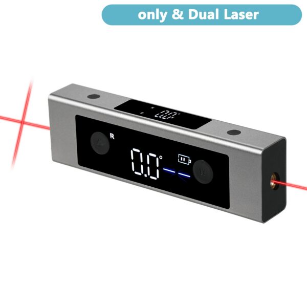 c37911db3a0dd11b Level Digital Finder Angle Gauge Inclinometer with Backlight,Fast Precise Rechargeable Laser Measurement Device