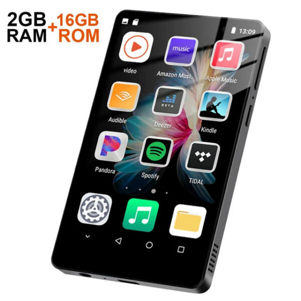 c37ae34093e06a25 WIFI MP3 MP4 Portable Music Player HiFi Lossless Sound Bluetooth-Compatible 4 Inch Full Toucreen with FM Radio/E-Book