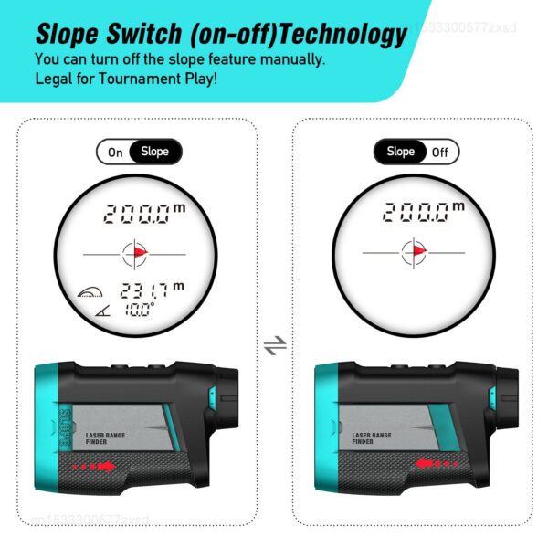 c386841431cae3fd Mileseey PF260 Distance Laser Rangefinder with Slope Vibration Magnetic Rechargeable for Golf Hunting Travel