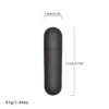 c3878854ba4e3c4f G Spot Bullet Vibrator Nipple Clitorals Stimulator USB Rechargeable Travel - 10 Modes Portable Waterproof Mini Vaginal Anal Massager Adult Sex Toys for Women(Black)