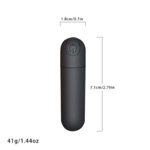 c3878854ba4e3c4f G Spot Bullet Vibrator Nipple Clitorals Stimulator USB Rechargeable Travel - 10 Modes Portable Waterproof Mini Vaginal Anal Massager Adult Sex Toys for Women(Black)
