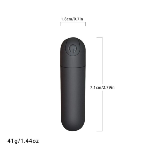 c3878854ba4e3c4f G Spot Bullet Vibrator Nipple Clitorals Stimulator USB Rechargeable Travel - 10 Modes Portable Waterproof Mini Vaginal Anal Massager Adult Sex Toys for Women(Black)