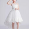 Kids Dress For 4-12 Girls Costumes Wedding Party Tailing Evening Elegant Princess Sleeveless Children’s Dresses