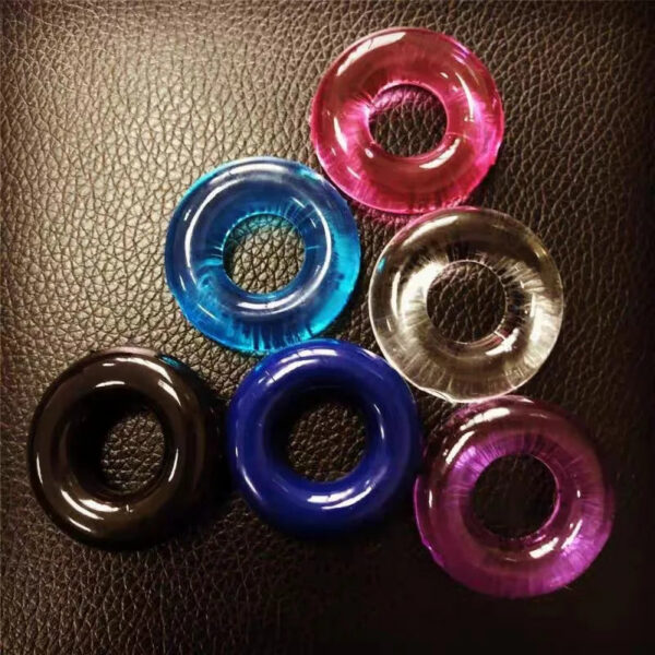 c3954ab931e86f03 5/10pcs Silicone Durable Penis Ring Adult Men Ejaculation Delay Cock Rubber Rings Penis Enlargement Sex Toys For Male Sex Ring