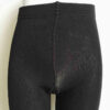 2Pc 150D Microfiber Thermo Fleece Lined Tights Pantyhose in Solid Black Color Super Warm Winter 211204