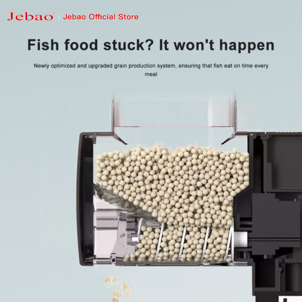 c3b365162aa10da1 Jebao Jecod New Aquarium Tank Intelligent Automatic Feeder Digital Timing Wifi Wireless Remote Control Fish Feeding