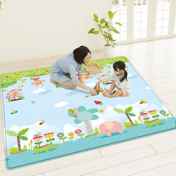 c3bd46a85911494a Foldable Non-Toxic Baby Play Mat Educational Children's Carpet In The Nursery Climbing Pad Kids Rug Activitys Games Toys 180*200