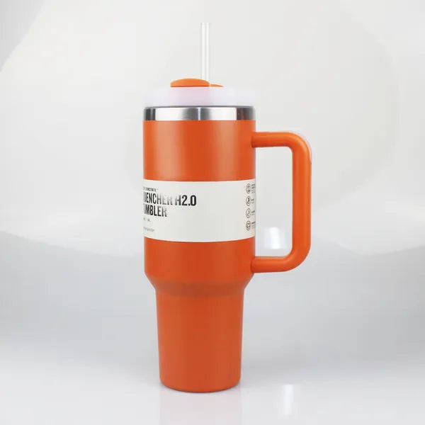 c3ce9a4a58f07f17 40oz Mug Tumbler With Handle Tumblers Lids Straw 40 oz Stainless Steel Coffee Termos Cup ready to ship Vacuum Insulated Water Bottles