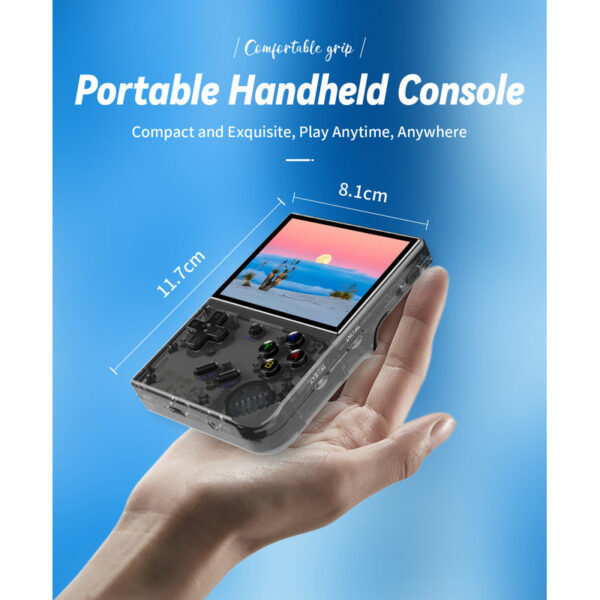 ANBERNIC 64 Bit RG35XX PLUS Retro Handheld Game PlayerBuilt-in 64G TF 5K+ Classic Games HD-Support TV Portable For Travel Kids