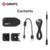 Drift Innovation Ghost XL Action Camera 1080 Full HD Video Camera with Rotating Lens and Dash Cam Mode IPX7 Waterproof Camera