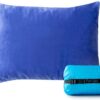 Small Cooling Shredded Gel Memory Foam Pillow，Adjustable for Contoured Support -Portable Ideal for Backpacking, Camping, Travel, Car, Airplane,Office Nap