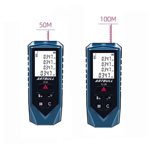 ARTBULL Infrared Rangefinder 50m 100m Digital Laser Distance Meter Tape Measure