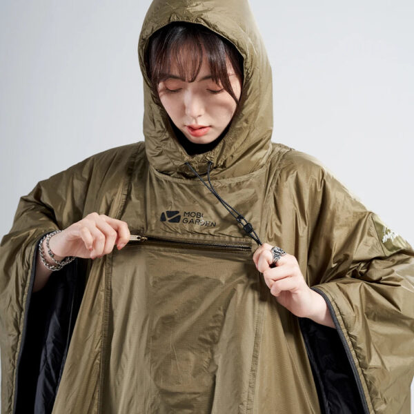 c43674e2f420d01f MOBI GARDEN Camping Cape Sleeping Bag Outdoor Cold Blanket Lightweight Portable Thermolite