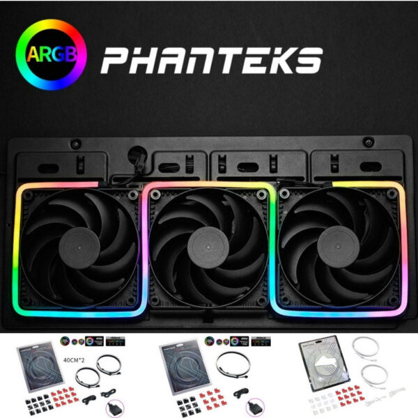 c43b64452515cc16 PHANTEKS M1 M5 Light for PC Chassis ARGB Neon Computer Case Decoration LED Strip Set 5V 3 PIN Flexible Lamp Tape