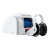 Marine Electric Anchor Winch for Anchors Up to 20 lbs Includes 100ft of Anchor Rope with Marine-grade Tinned Wire White Black