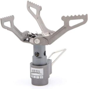 BRS Only 25g BRS-3000T Ultra-light Titanium Alloy Camping Stove Gas Stoves Outdoor Cooker Outdoor Stove Gas Stove Miniature Portable Picnic