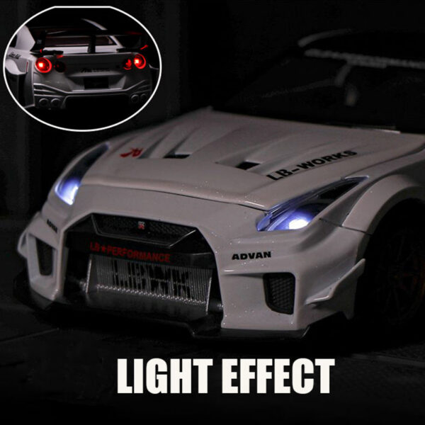1:32 GTR CSR2 Simulation Car Model Metal Diecasts & Vehicles Alloy Decoration Toy Global Limited Edition Children Boy toys