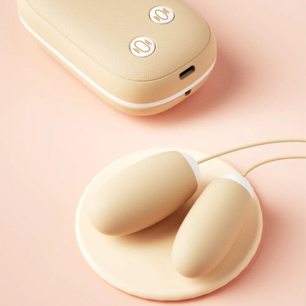 c481d4530550d0c5 Vibrating Dual Love Egg Vibrator For Women Clitoral Nipple Stimulation Quick Orgasm Sex Toys 12 Speeds Vagina Ball Adult Goods
