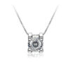 c481e074c2218299 JoyceJelly 1ct D Color VVS Moissanite Pendant Necklace For Women Classic Design Sterling Sier Jewelry Diamond Test Passed