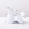 MILIFUN Raised Cat Food Bowls with Stand, Cat Dishes for Food or Water, Cat Tilted Bowl, Pet Dish with Stand