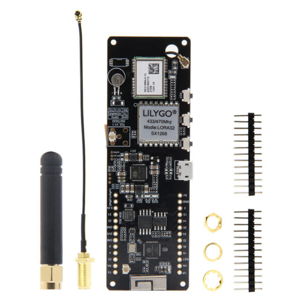 LILYGO® T-Beam V1.2 ESP32 LoRa Module LoRaWAN Long Range 433MHz 868MHz 915MHz ESP32-DOWDQ6 Development Board GPS WIFI AXP2101