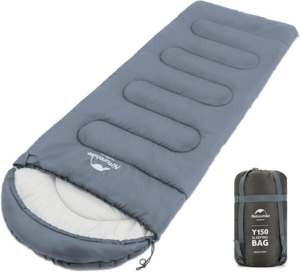Naturehike Sleeping Bag for Adult,Combine Double Sleeping Bag,Oversized 220×85cm,L and R,3 Season,Ultralight Lightweight Compact with Compression Bag