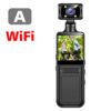 c4c7299721ae0f8f Portable 4K Ultra HD Action Mini Camera 180Rotatable Vlog WiFi Lens Sports Camera Infrared Night Vision Sports DV Bicycle Driver