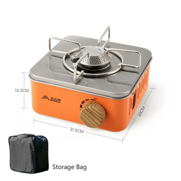 c4daa0aa68044dd1 BISINNA Camping Stove 2800W High Firepower Portable Cassette Furnace Outdoor Gas Burner Picnic Camp