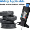 c4dc2192d2e5b823 1PC Digital Depth LCD Tread Gauge For Car Tire 0-25mm Measurer Tool Caliper Repair Tools