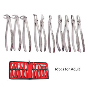 c4e2cc1749650524 Adult Tooth Extracting Forceps 10pcs/set , Children Teeth Extraction Forcep 7pcs/set, Surgical Dental tools Dentistry Tool