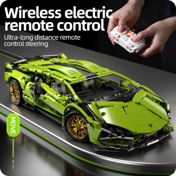 c504b4bf51fedb68 Technical Racing Sport Car 1280PCS Model Building Blocks City Mechanical Speed Vehicle Supercar Brick Puzzle Toys Kid Adult Gift