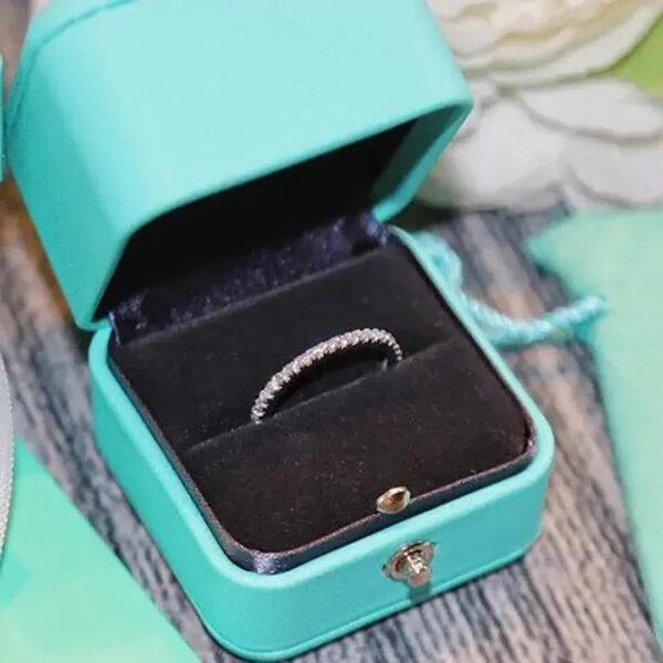 c5055a8bbf4ac1e6 s jewlery for women Simple Sense Sterling sier ringClassic Six-claw Diamond designer ring Birthday Gift Female Male Anniversary gift