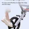 Mobility Medical Equipment Mobility Wheelchair China Factory Lightweight Wheelchair for Elderly Disabled