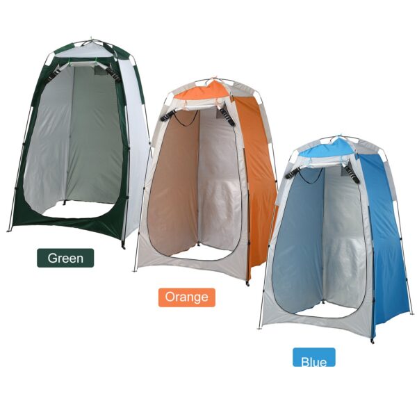 c520abc1b6579ce0 Portable Beach Shower Toilet Changing Sun Rain Privacy Shelter Tent with Window for Outdoor Camping Bathroom