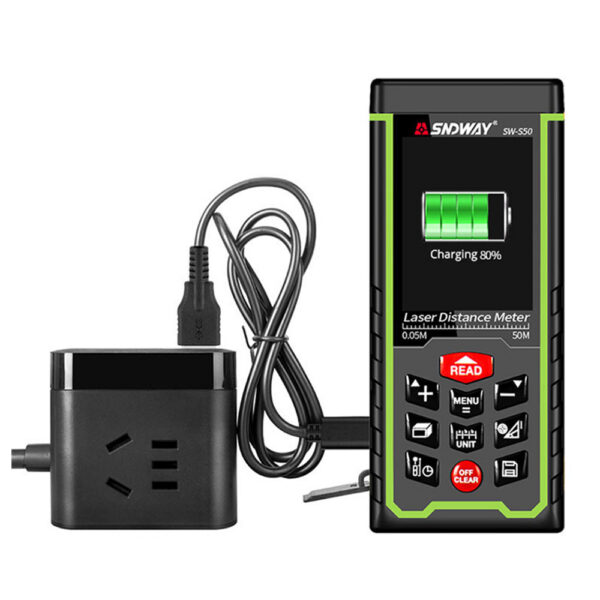 c5355e098adb15cd SNDWAY Distance Meter measure Digital Camera Function Range Finder Tape Angle Tool Laser Rangefinder