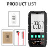 c553dd18241c96f5 MASTFUYI Mini Digital Multimeter Smart Electrician Tester For DC/AC Voltage Capacitance Ohm Hz NCV Professional Multitester