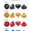 Bey X Spinning Toy Kit Gyro Metal Battle Tops with Launchers Organize Box Set Gift