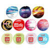 ELASUN 24 PCS condoms for men Natural Latex 8 Types Ultra Thin Condoms Lubricated Condom contraception sex toy products for men