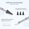 c5933324271b614d Digital Otoscope 4.5 Inches 1080P 3.9mm Camera 6 LED Lights Ear Wax Removal Tool with 32GB Card For Child Adults