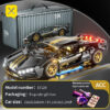 c5a2adbe2d98b55e ToyX 1:14 Supercar Building Block Toy Optional Power Group 14+ Technology Design Christmas Gift for Adults and Kids With Box