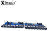 Gigabit Ethernet Fiber Switch Media Converter 8 Fiber Port 2 RJ45 Fiber Port Optical Transceiver 20KM SC Single Mode 100/1000M